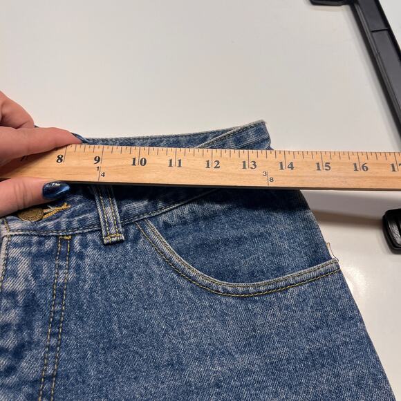 VTG 90's Guess By Georges Marciano Tapered Leg Ankle Jeans Size 32 - Picture 7 of 10